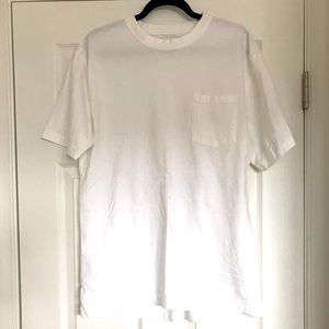 White Dickies Short Sleeve Shirt